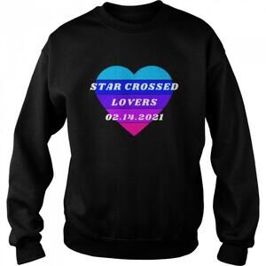 Heart Star Crossed Lovers 0214 Sweatshirt